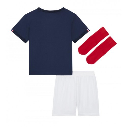 Maillot de foot France Domicile enfant Monde 2022 Manches Courte (+ pantalon court)